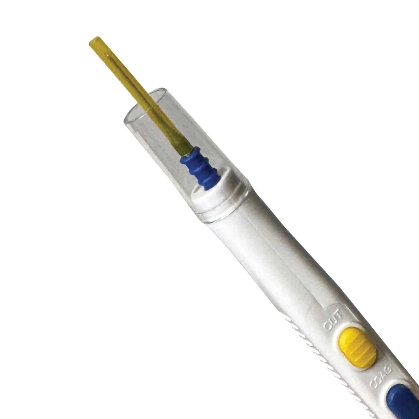 Disposable Electrosurgical Cautery Pencil with Smoke Evacuation Tube