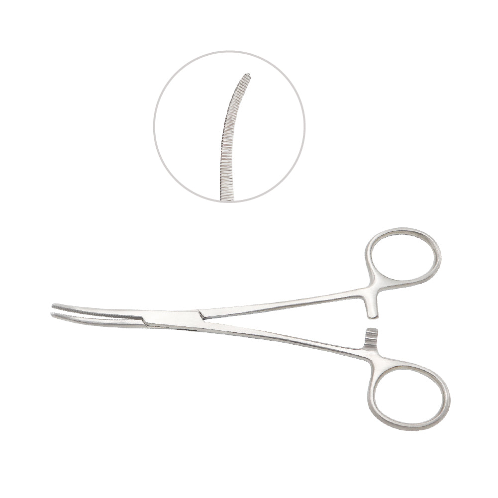 Crile-Rankin Hemostatic Forceps 16cm Curved
