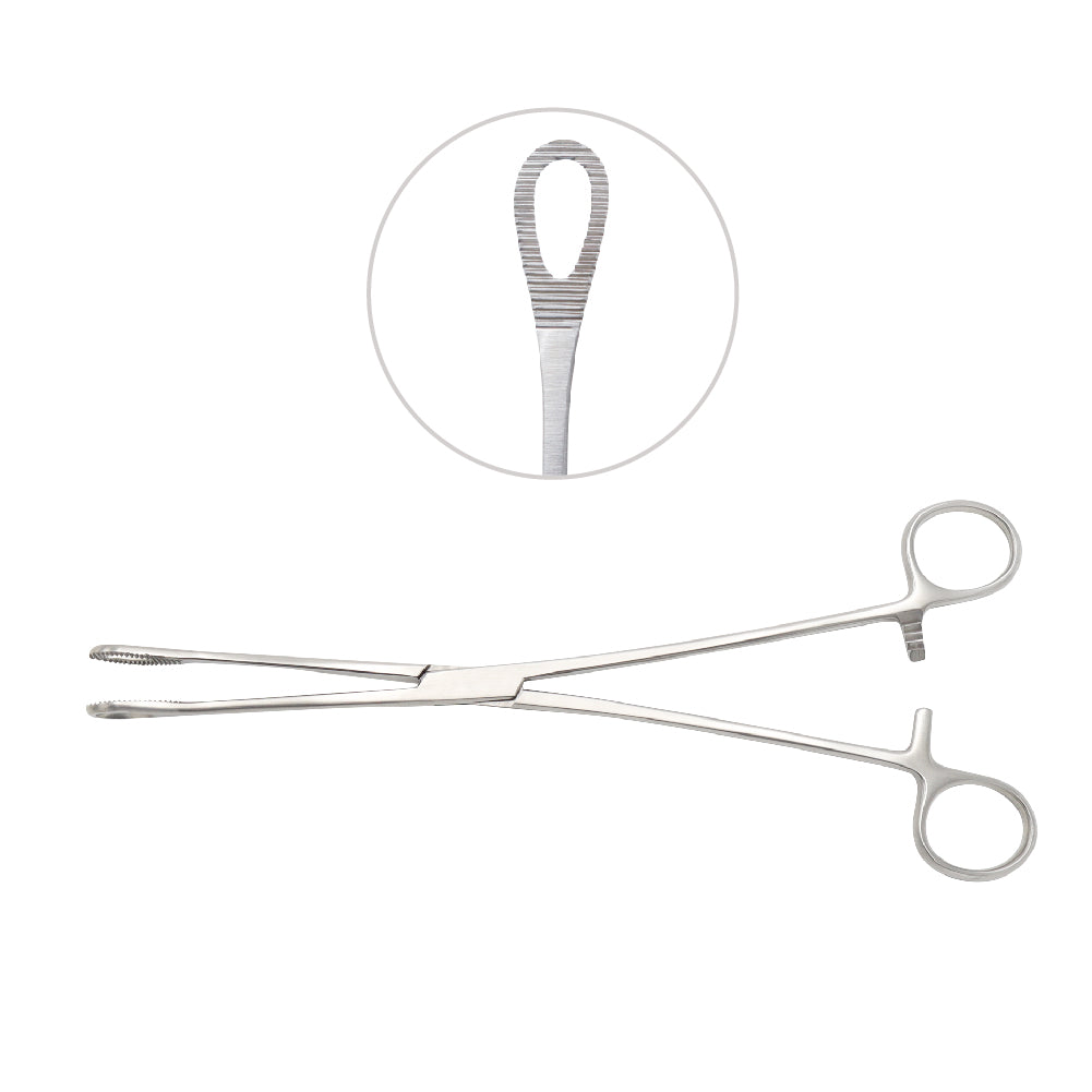 Foerster Sponge Holding Forceps 25cm Straight