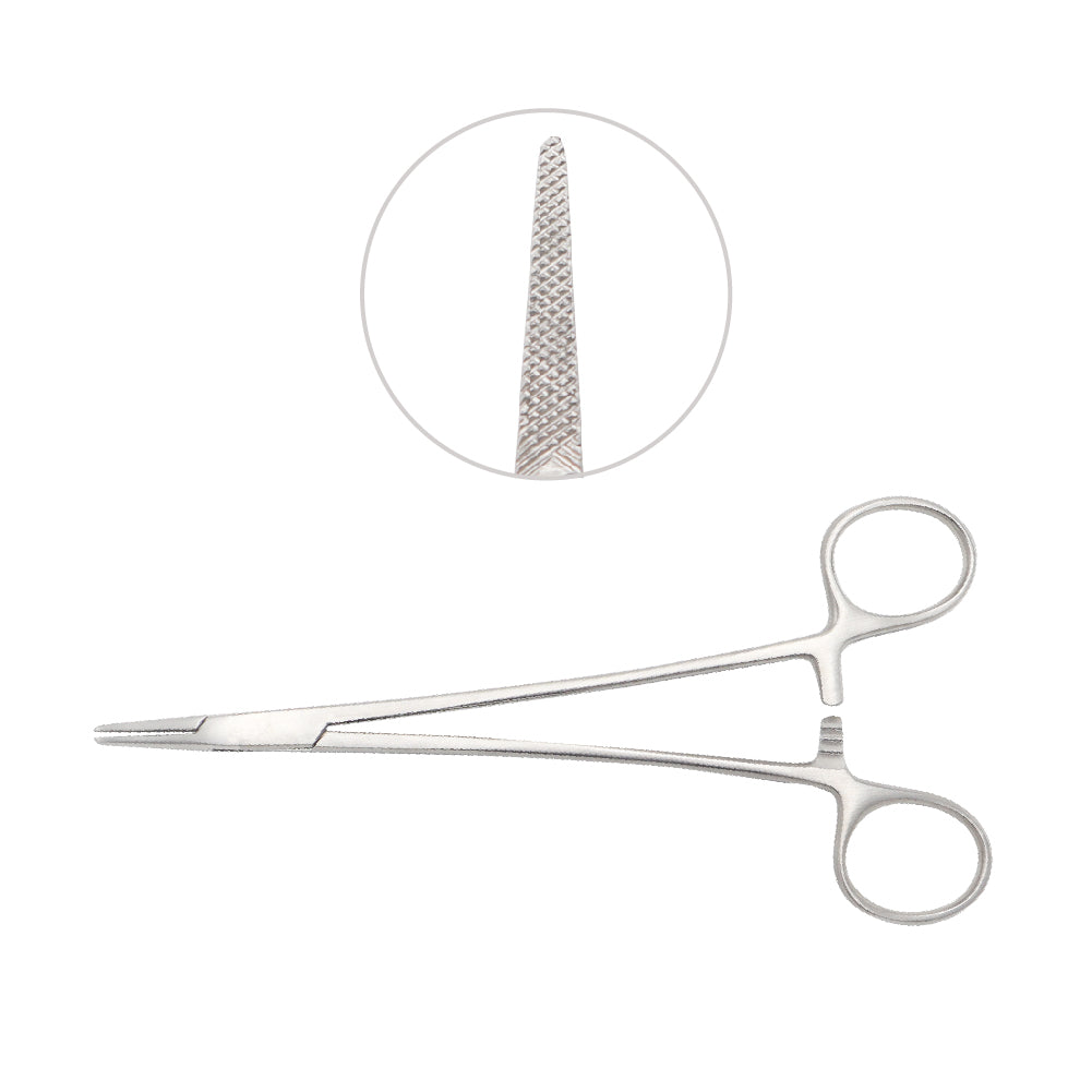 Mayo Hegar Fine Needle Holder Forceps Straight 18 cm