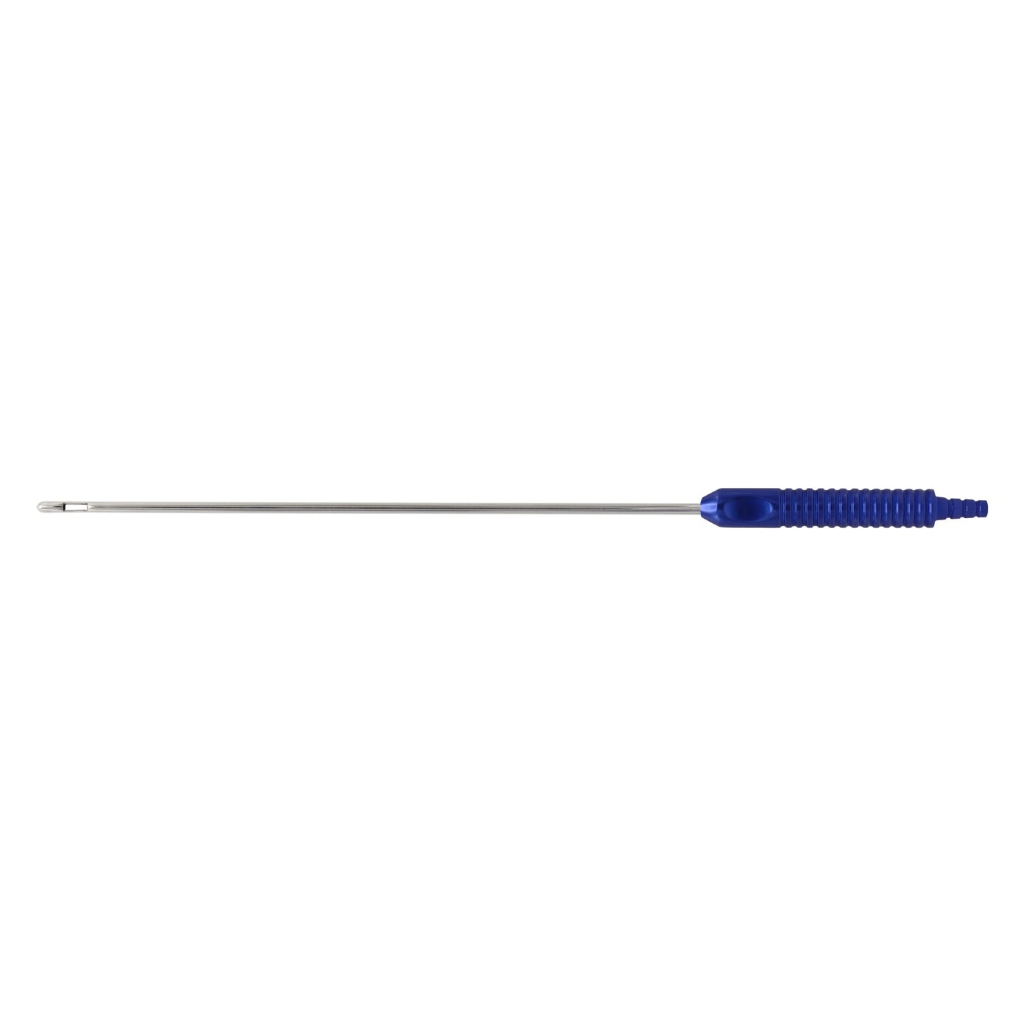 Liposuction Cannula – Three Port (Diagonal Holes), 5 mm × 30 cm | Blue Handle