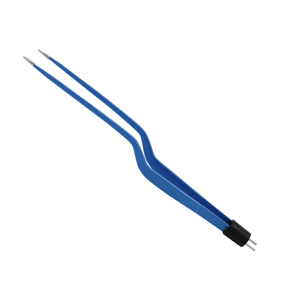 Hardy Bipolar Bayonet Forceps- 200mm, 1.0mm Tip