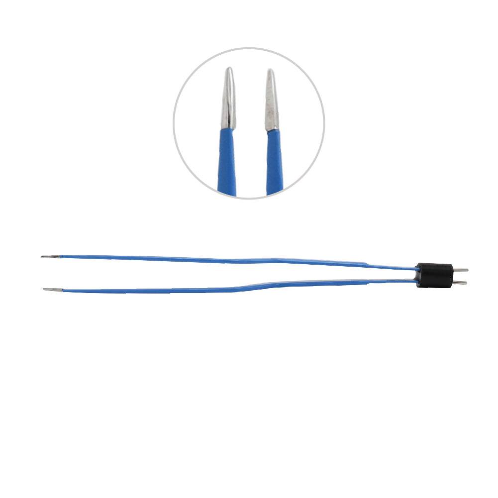 Hardy Bipolar Bayonet Forceps- 200mm, 1.0mm Tip