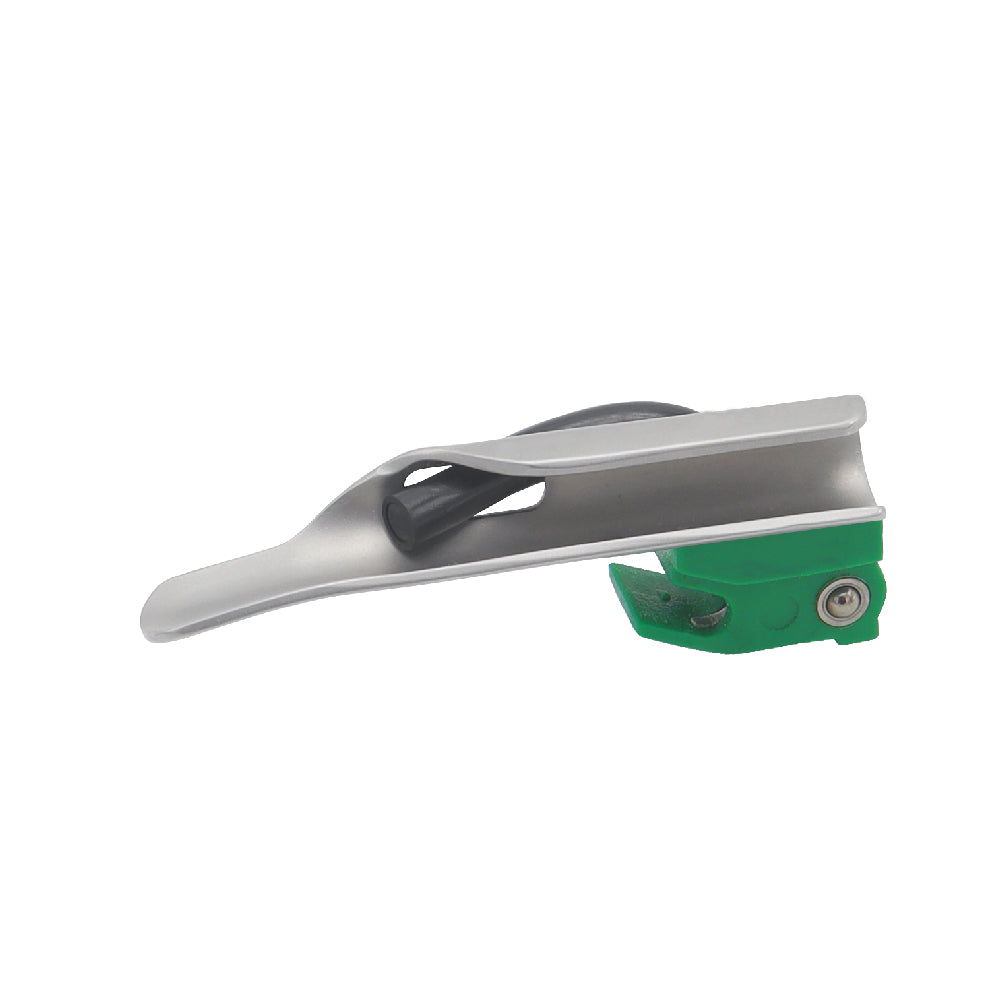 Macintosh Laryngoscope Blades – Single Use (Box of 20 Pcs) | Fiber Optic Light