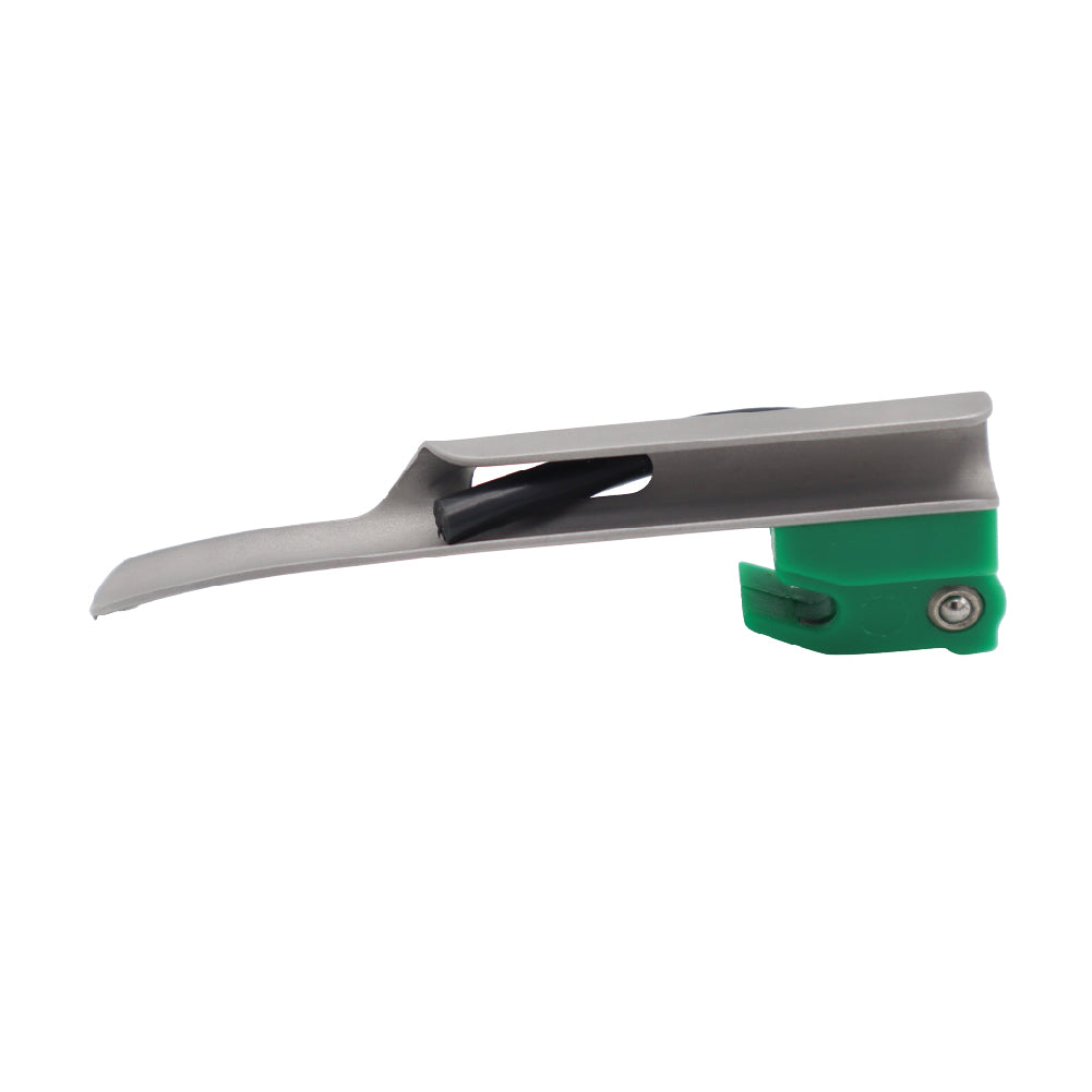 Macintosh Laryngoscope Blades – Single Use (Box of 20 Pcs) | Fiber Optic Light