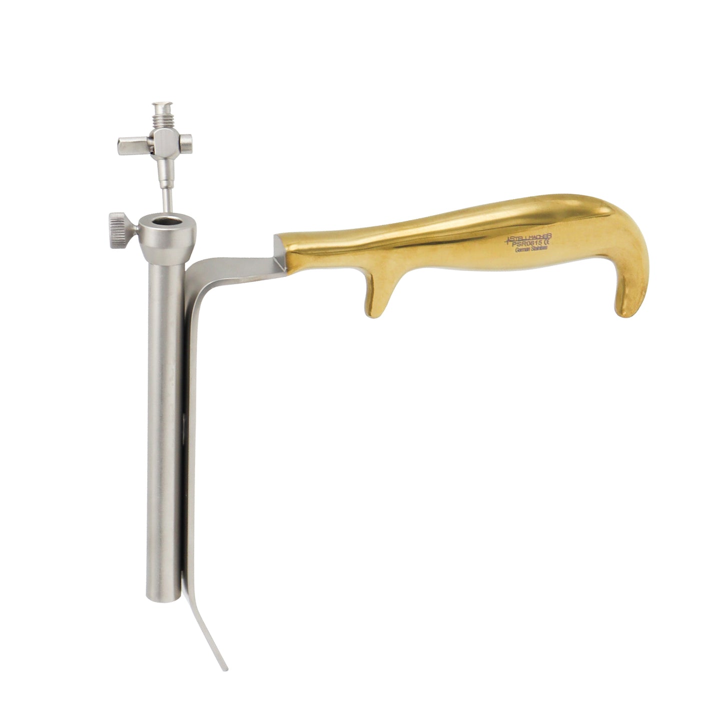 Multi-Approach Retractor with Endoscopic Channel & Stopcock – 10mm Telescope Holder