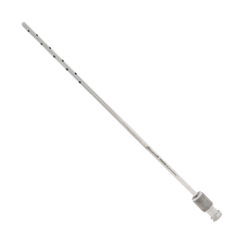ENTNER Multiport Cannula – 18 Holes, Luer-Lock, Precision 360° Aspiration