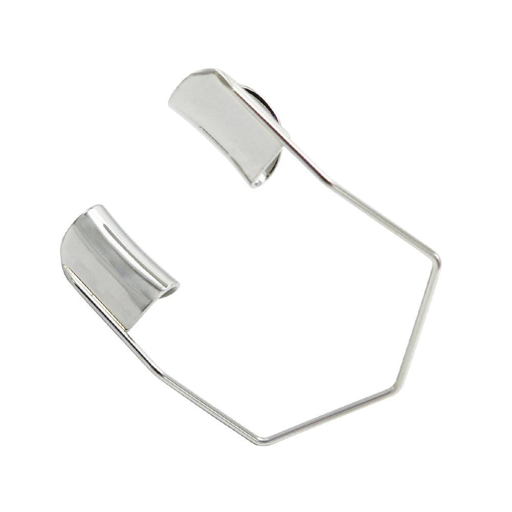 Barraquer Speculum, Solid Blade, 14 mm, angled, Overall Length 4 cm