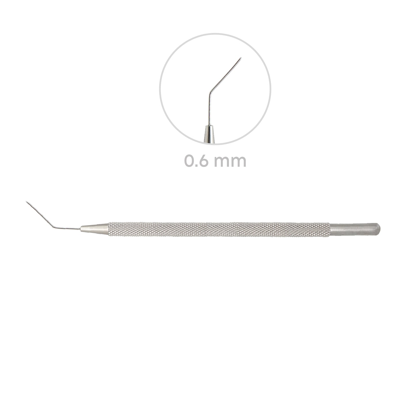 Fukasaku LASIK Spatula – 0.6mm Tip, 12.5cm | Precision Ophthalmic Instrument