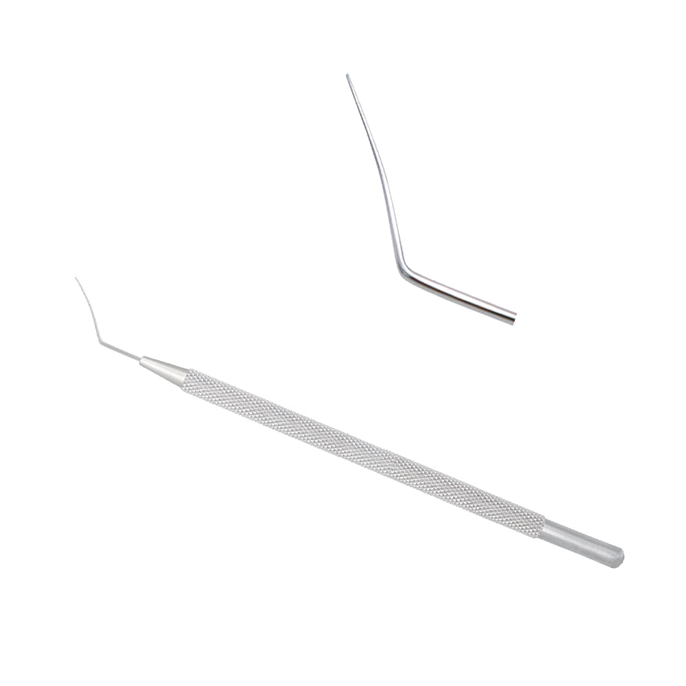Barraquer, Iris Spatula, Flat Tip 0.25 mm, Overall Length 12.5 cm