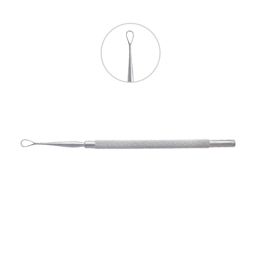 Kirby Lens loop, round handle, overall length 13.5 cm