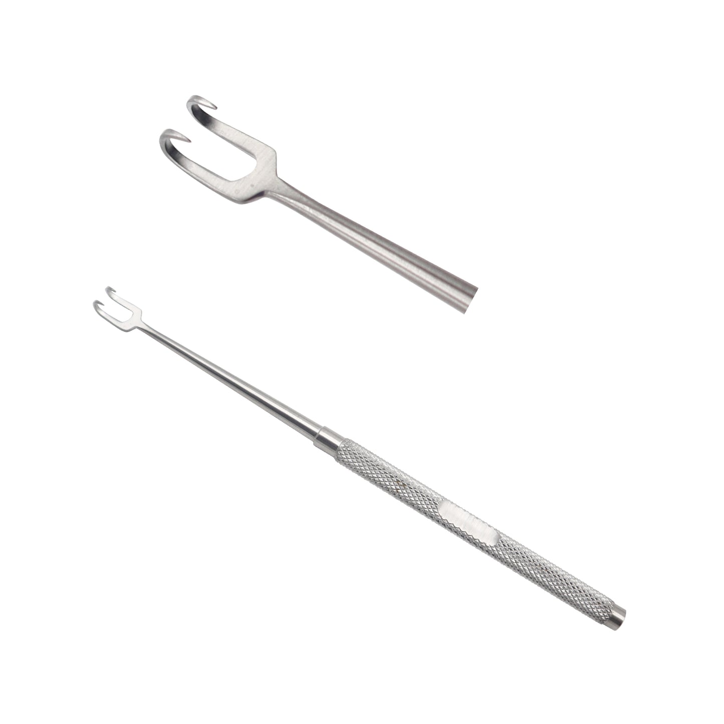 Skin Hook Fixation Hook Double – Sharp, Large | 14 cm Surgical Instrument
