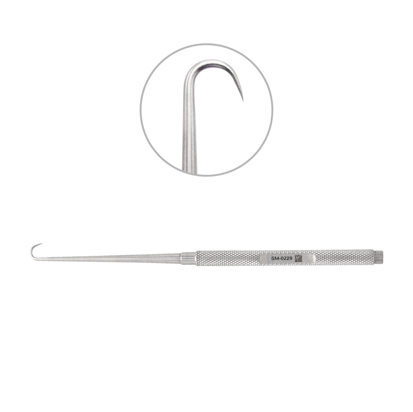 Skin Hook Sharp – One Prong | 14 cm Surgical Instrument