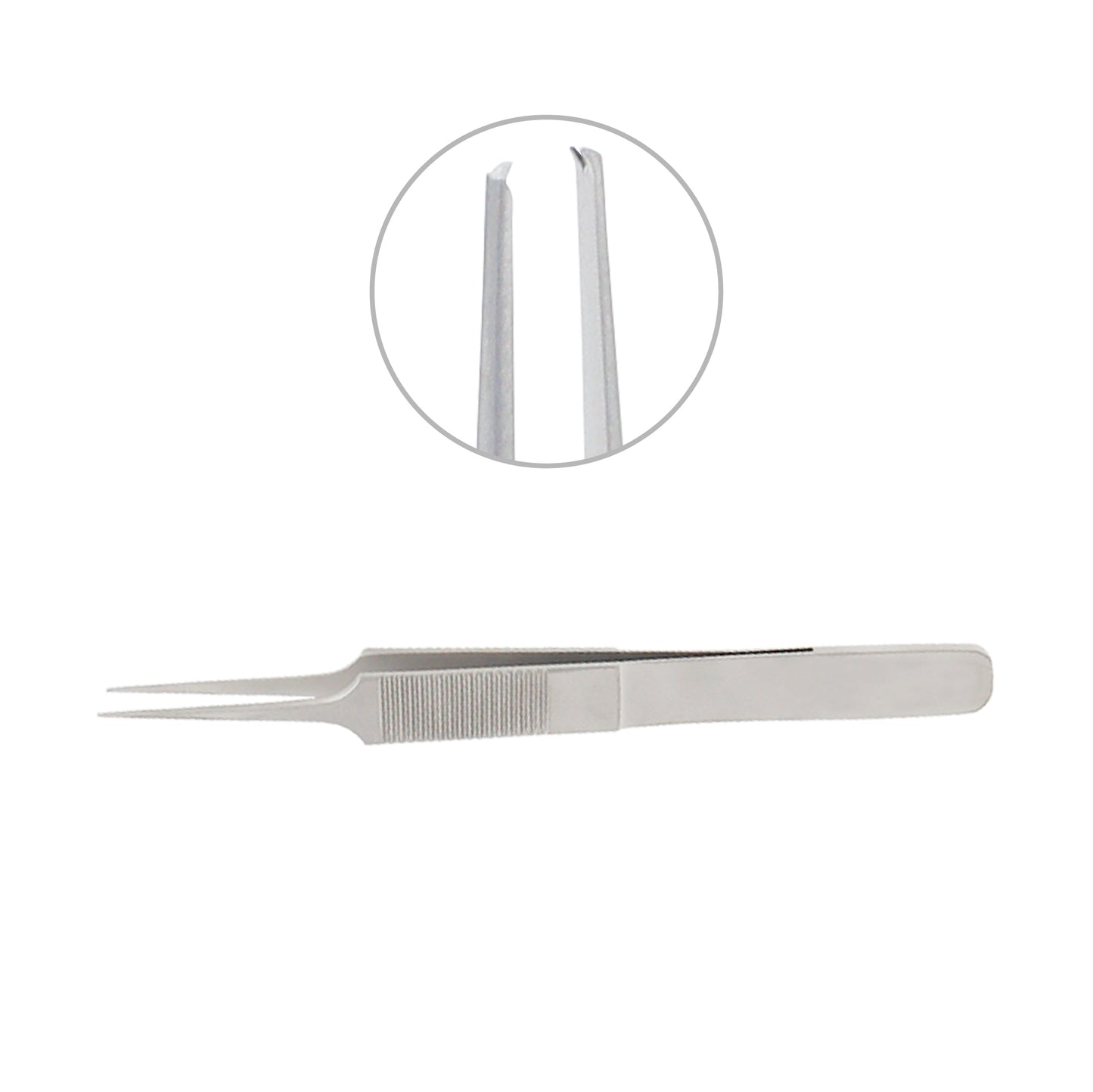 Lester Fixation Forceps, 1x2 Teeth - 9cm