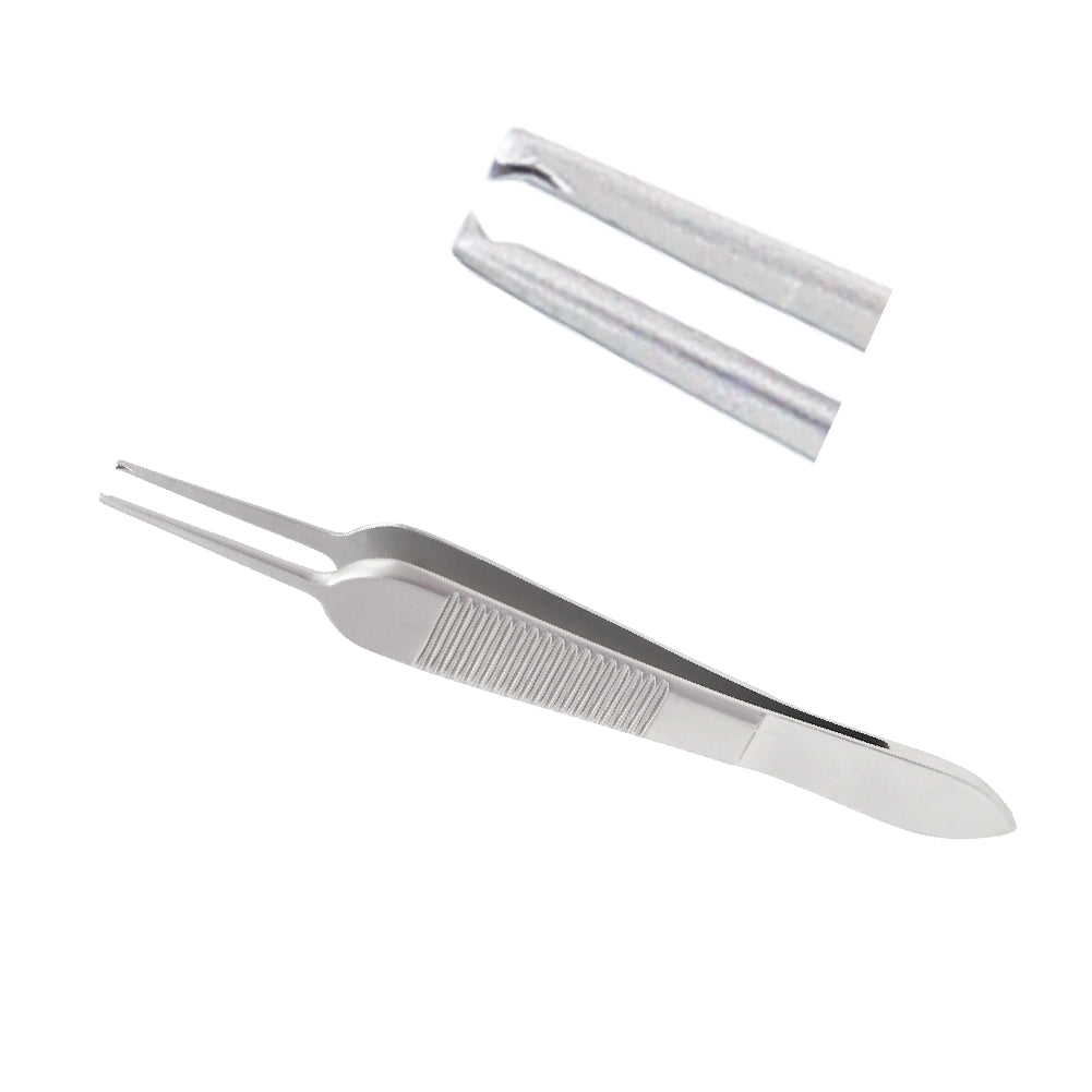 Tying St Martin forceps, 0.7 mm, with tying platform, overall length 9 cm