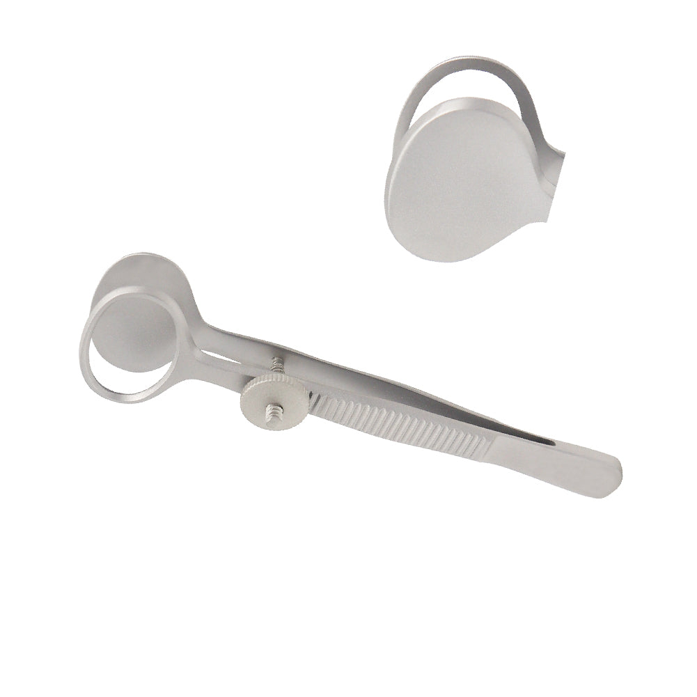 Desmarres Chalazion forceps, O.D 25 mm, overall length 9cm, large