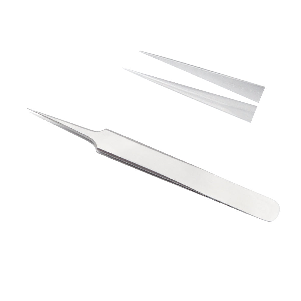 Jewelers forceps No. 5, overall length 11.5 cm extra delicate