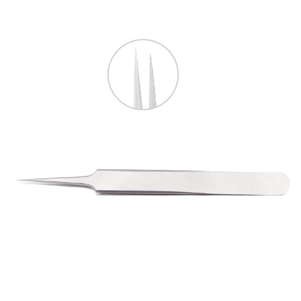 Jewelers forceps No. 5, overall length 11.5 cm extra delicate