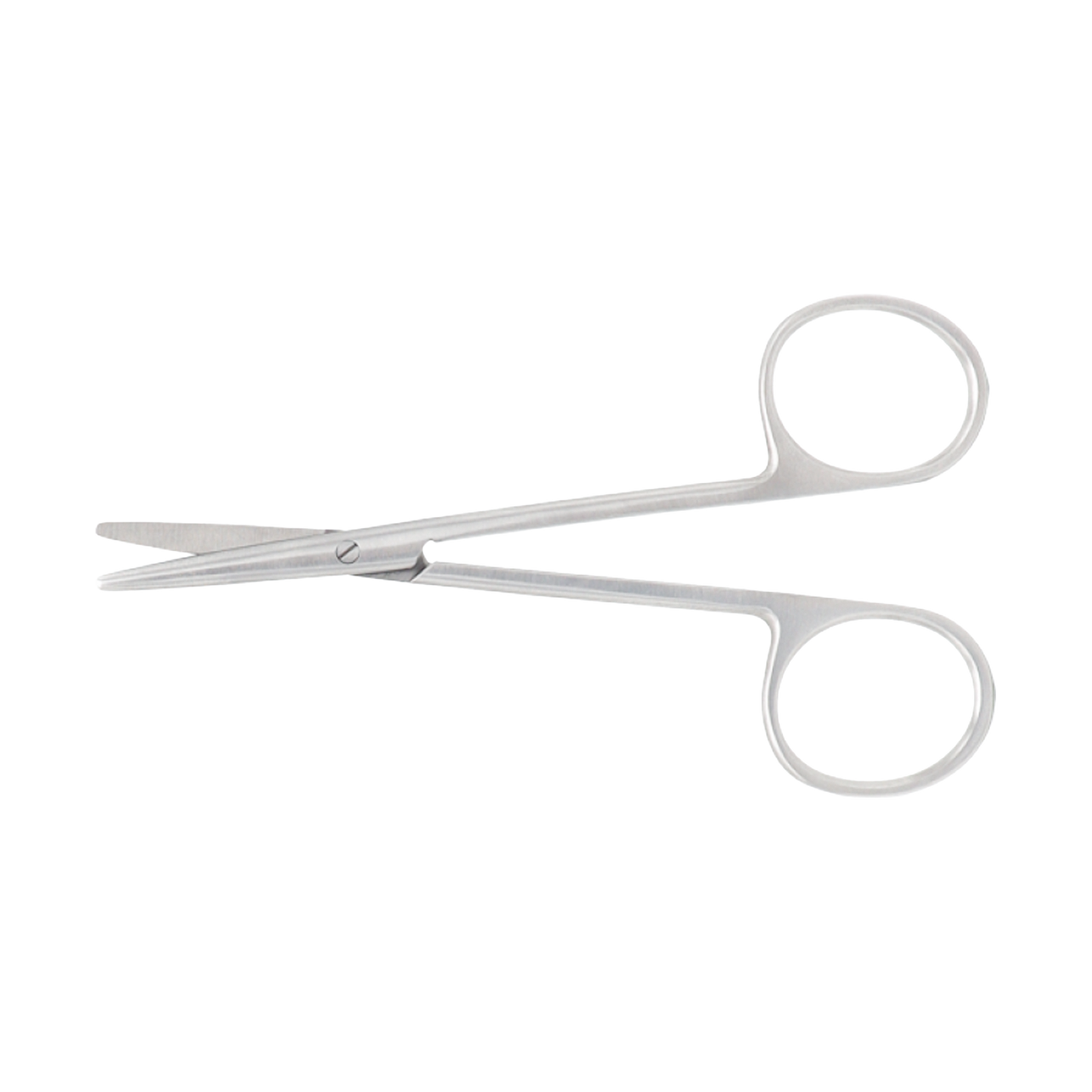 Knapp Strabismus Scissors – Curved, Blunt Tips | 11 cm Surgical Instrument