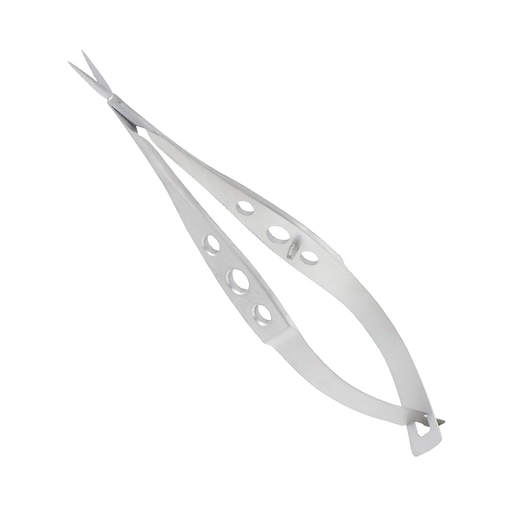 Micro Vannas Scissors, Secondaire Cataract, Straight, Very Delicate, Overall Length 8.5 cm