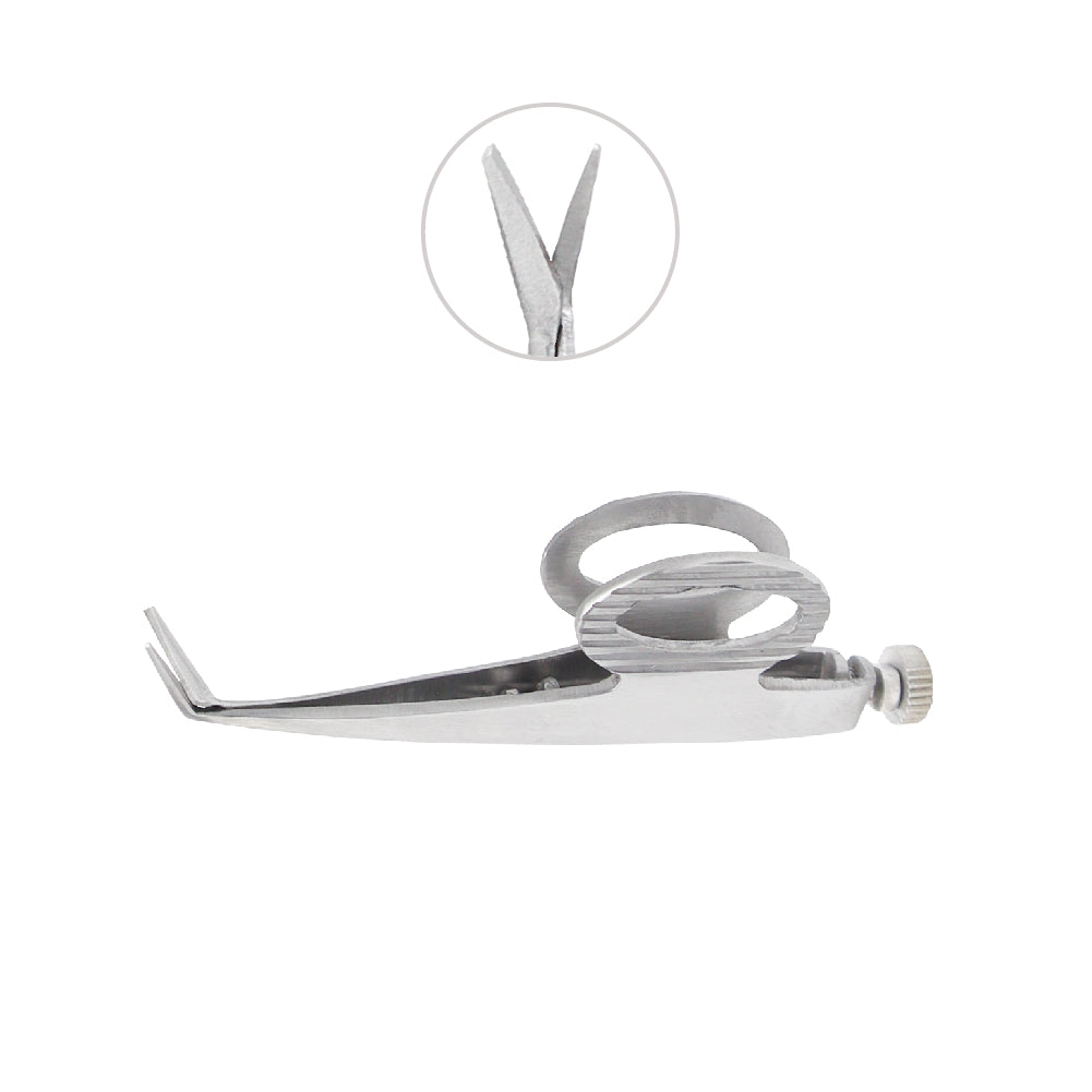 Barraquer, De Weckers ophthalmic scissors, overall length 6 cm