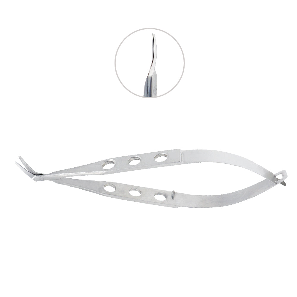 Katzin Corneal transplant Micro Scissors, 10cm - Right