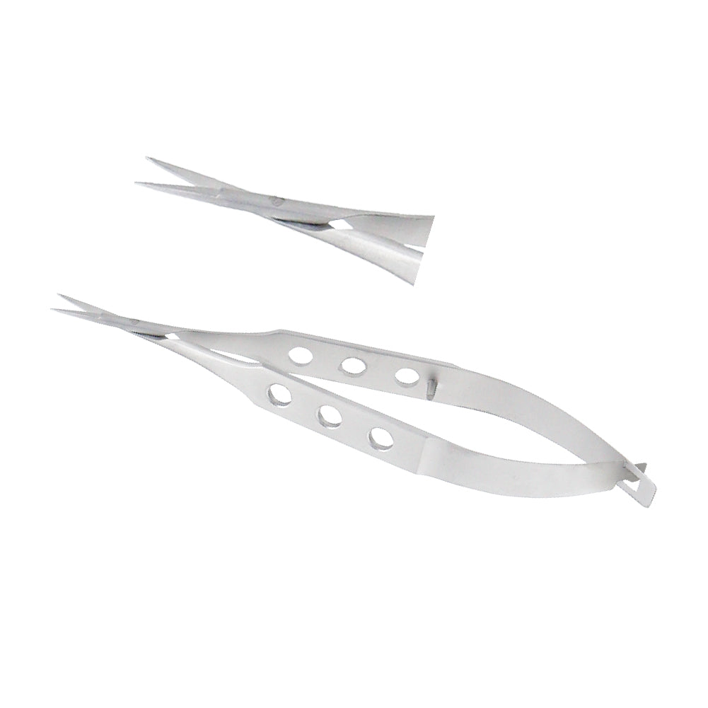 Corneal Scissors Universal, Straight, blunt, overall length 10.5 cm
