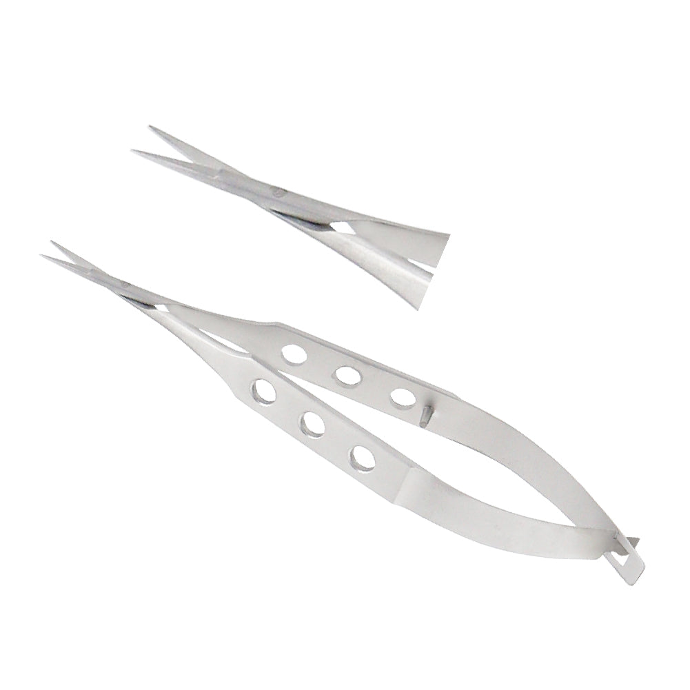 Corneal Universal Scissors , Curved, blunt, Overall Length 10.5 cm