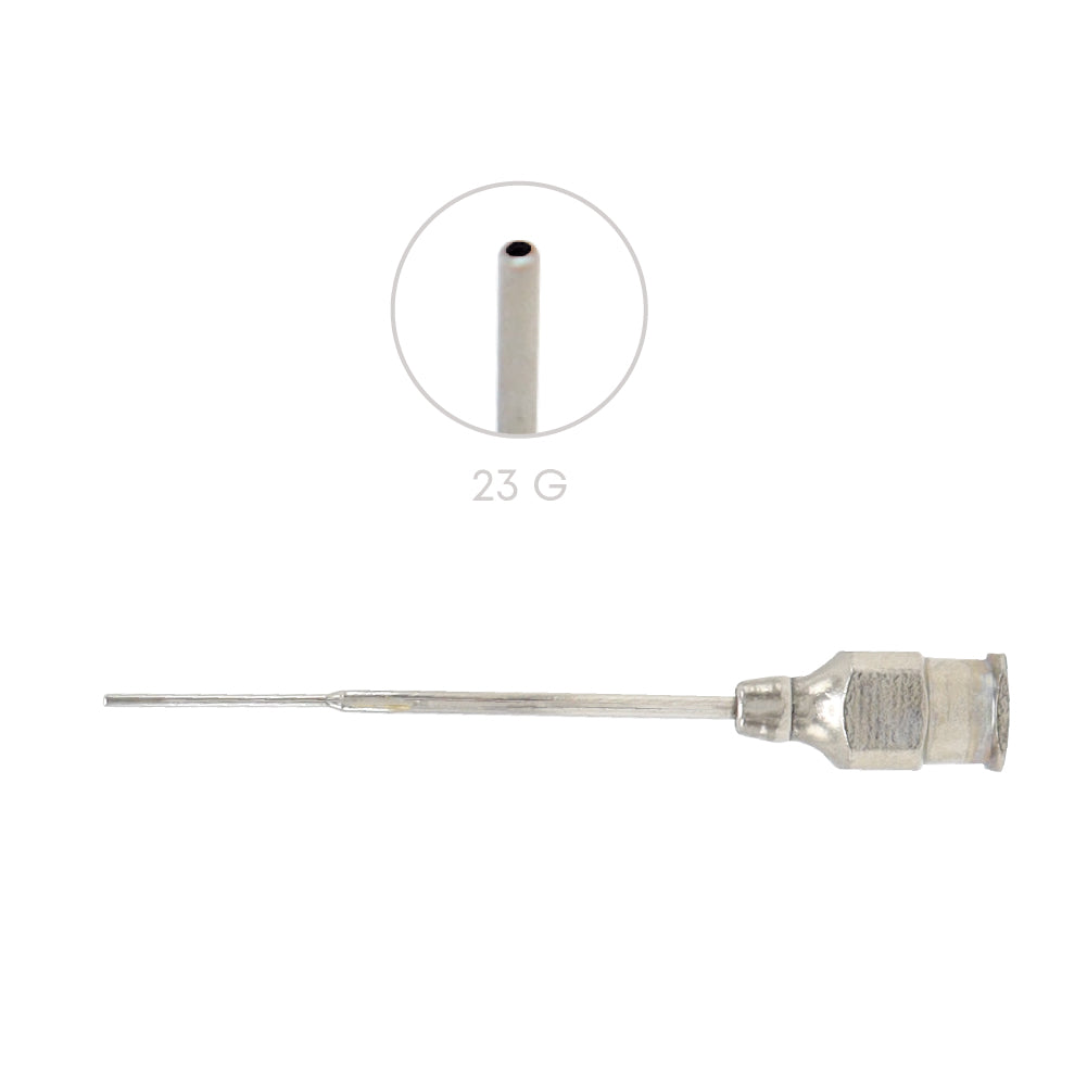 Lachrymal Cannula – 23 Gauge, Straight, Beveled Tip | Ophthalmic Surgical Instrument