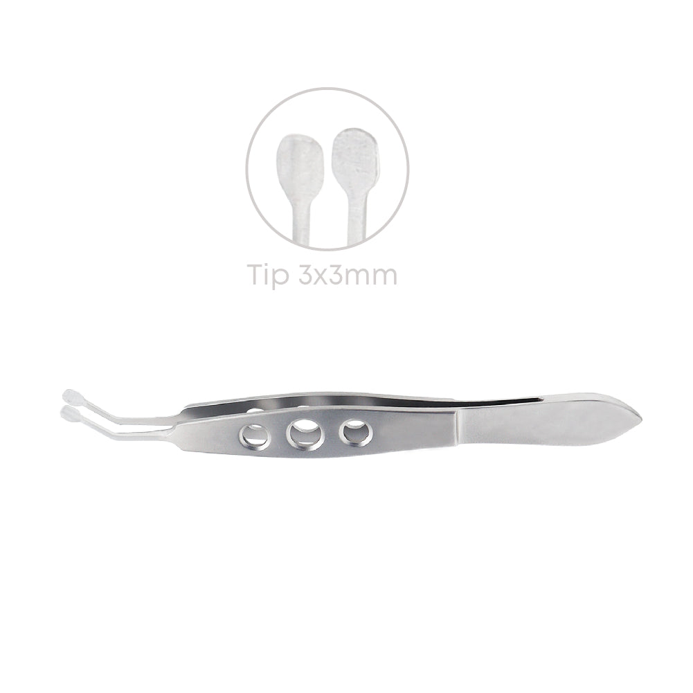 Meibomian Gland Forceps-  Tip 3 mm Length X 3 mm Width, 10.5cm