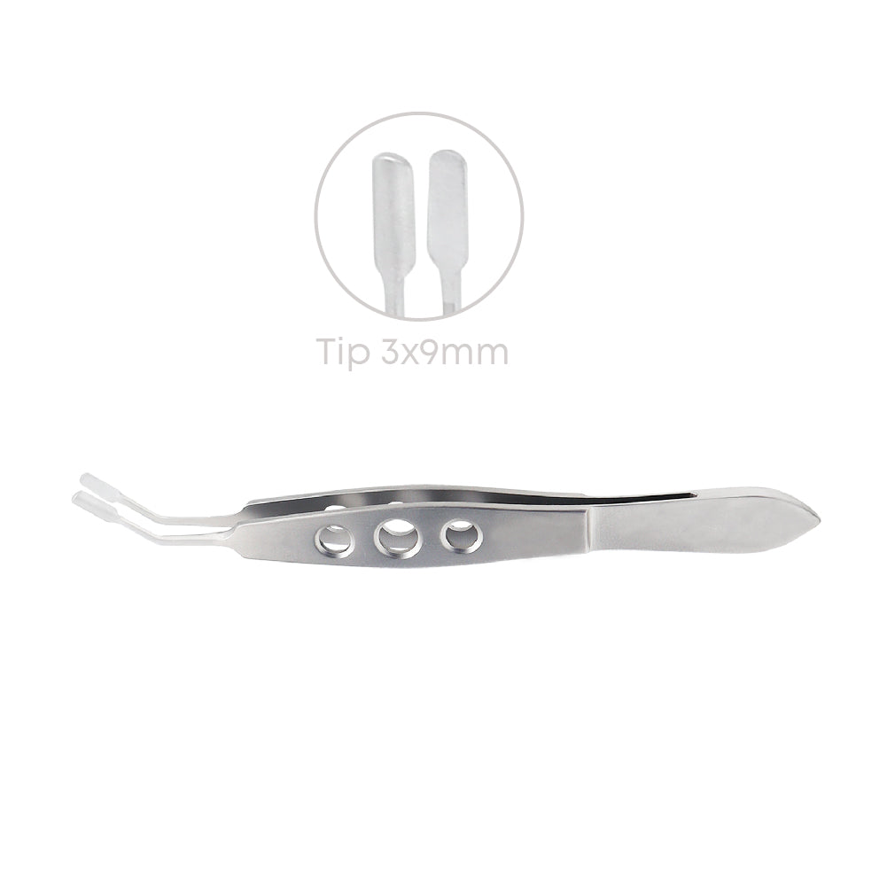Meibomian Gland Expressor Forcep Tweezer High Precision for Meibomian Flap 3x9 mm