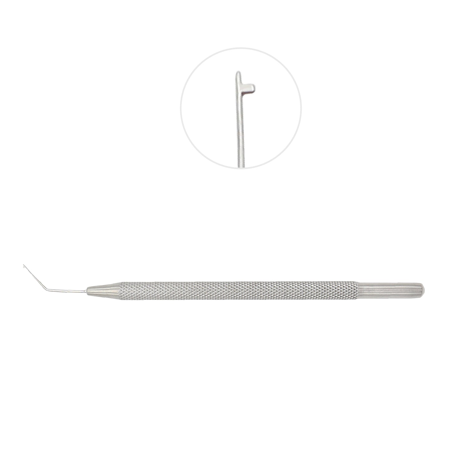 Lester IOL Manipulator – Angled 0.25mm Dia, 115mm