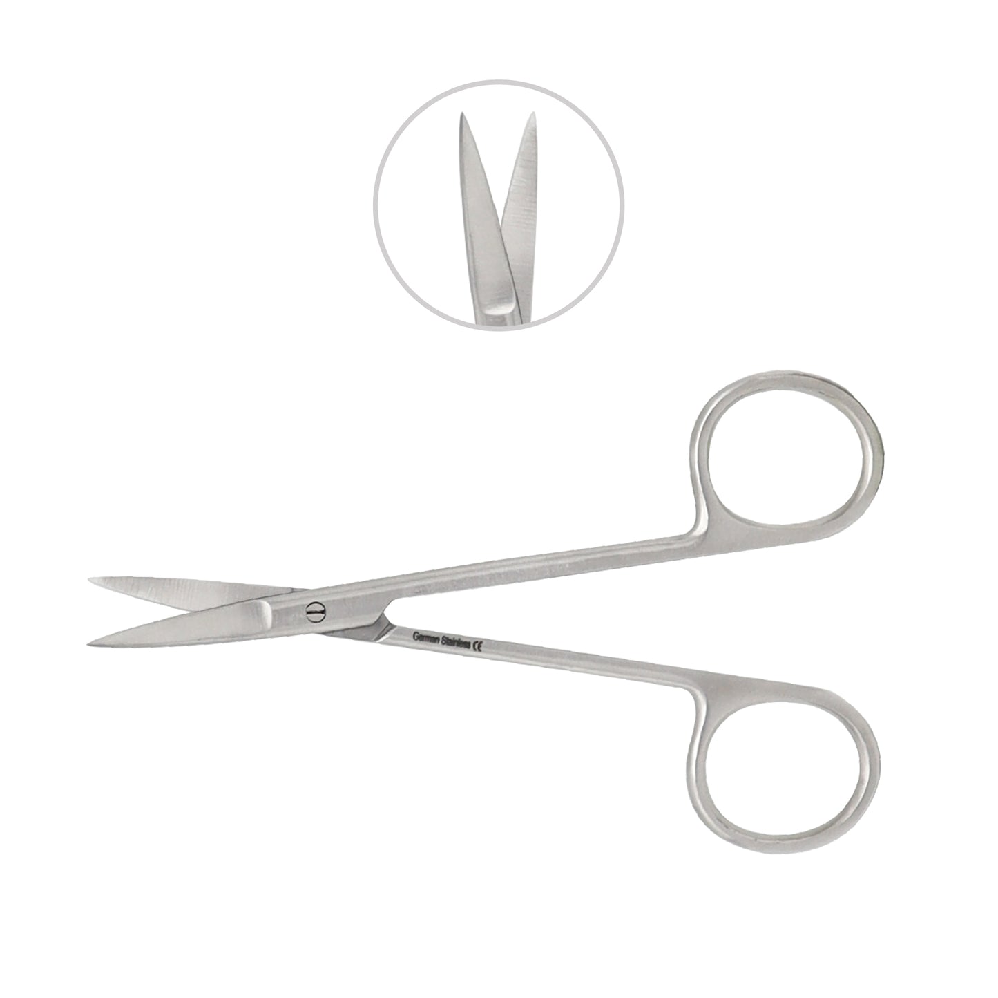 Surgical Operating Iris Standard Scissors Curved 11cm