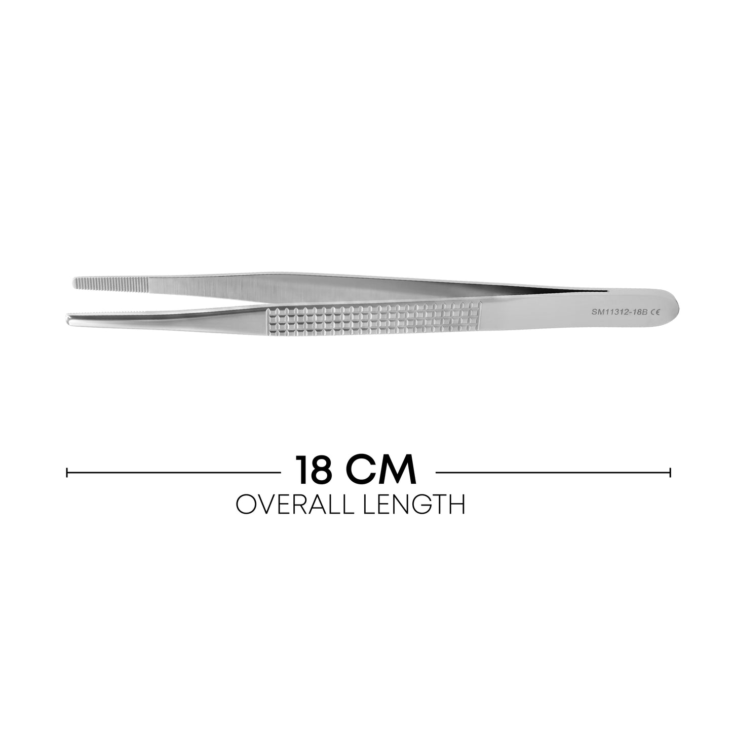 Bony Forceps with Serrated Teeth – 18cm Stainless Steel