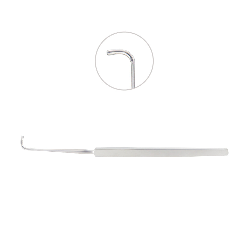 Graefe Strabismus Hook, Fig.2, Overall Length 14.5 cm