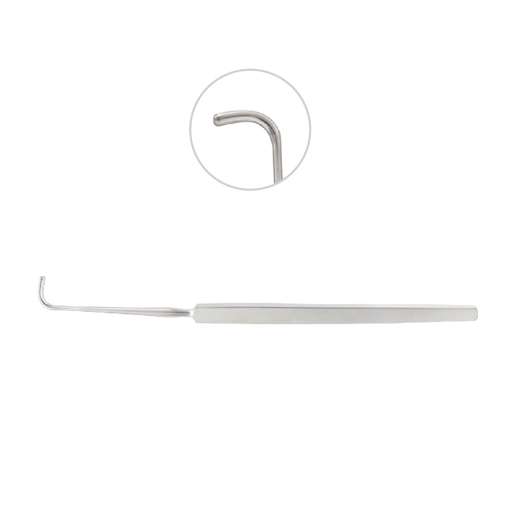 Graefe Strabismus Hook, Fig.3, Overall Length 14.5 cm
