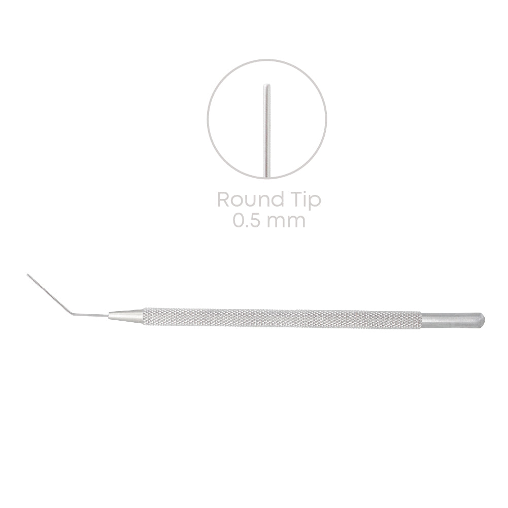 Jaffe Lens Spatula, 0.5 mm, Overall Length 12.5 cm