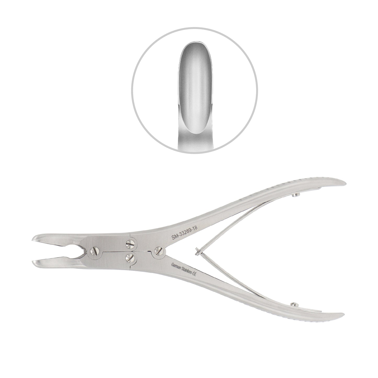Ruskin Liston Bone Cutting Forceps 18cm – Curved