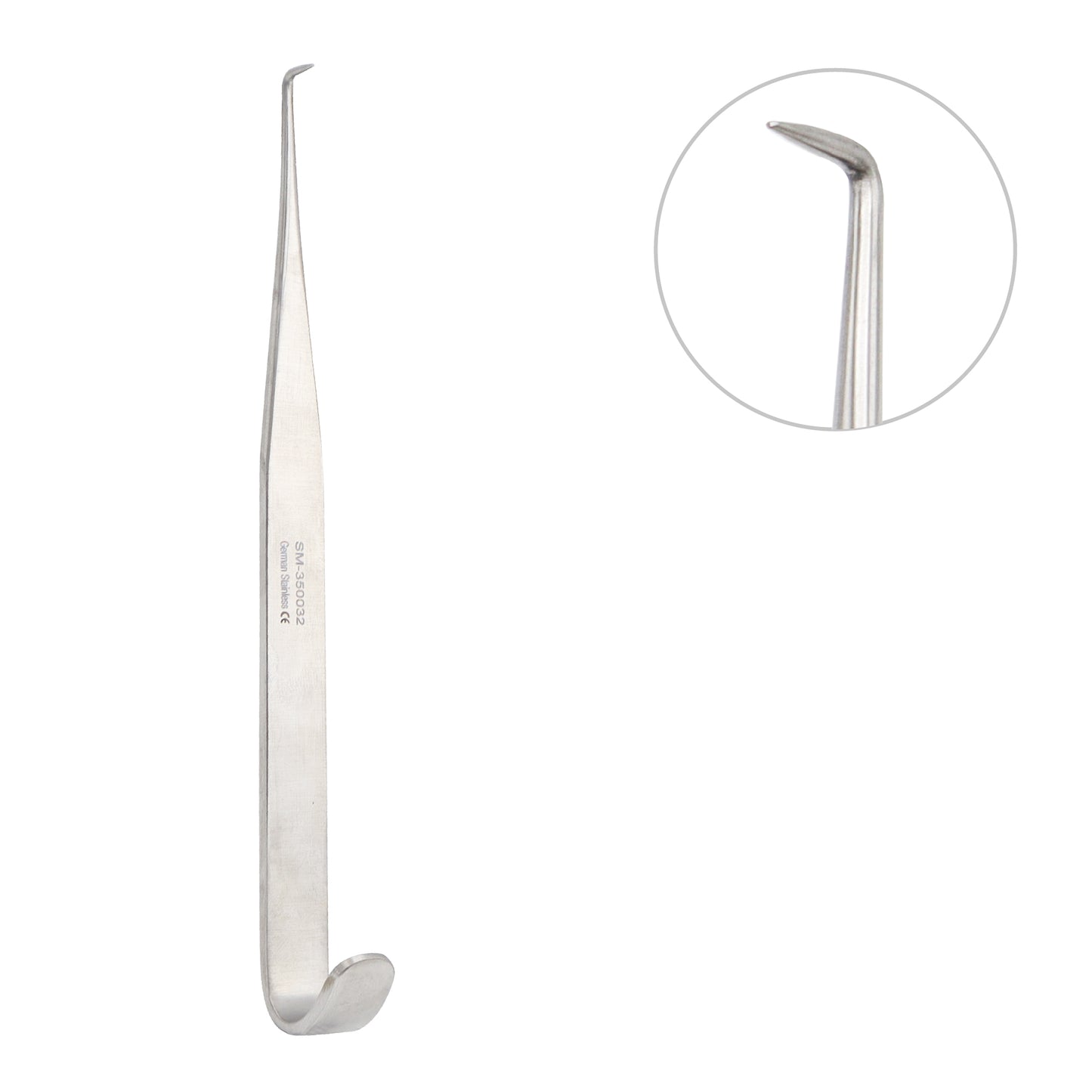 Jackson Trachea Hook 4" – Surgical ENT Instrument