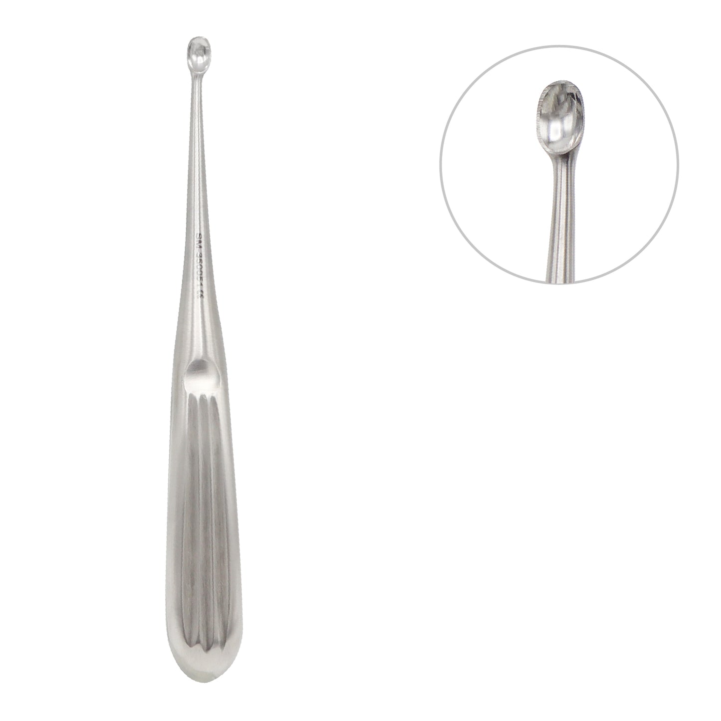 Spratt Brun Mastoid Curette #5 – Surgical Ear Instrument, German Stainless Steel