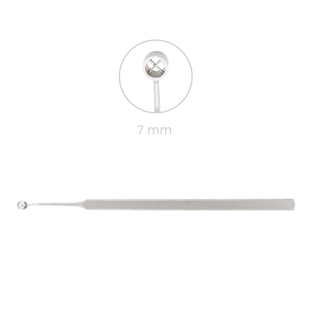 Hoffer Corneal marker with cross hairs 7.0 mm, overall length 12.5 cm