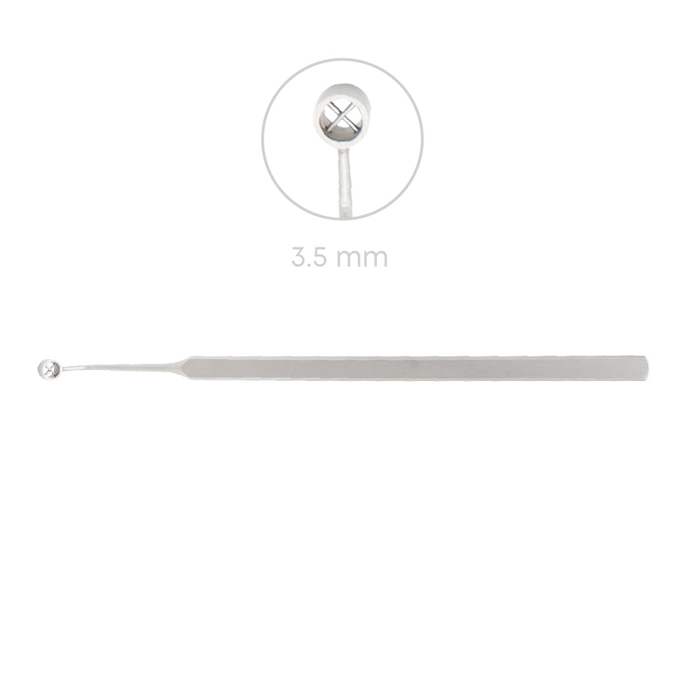 Hoffer Corneal marker with cross hairs 3.5 mm, overall length 12.5 cm
