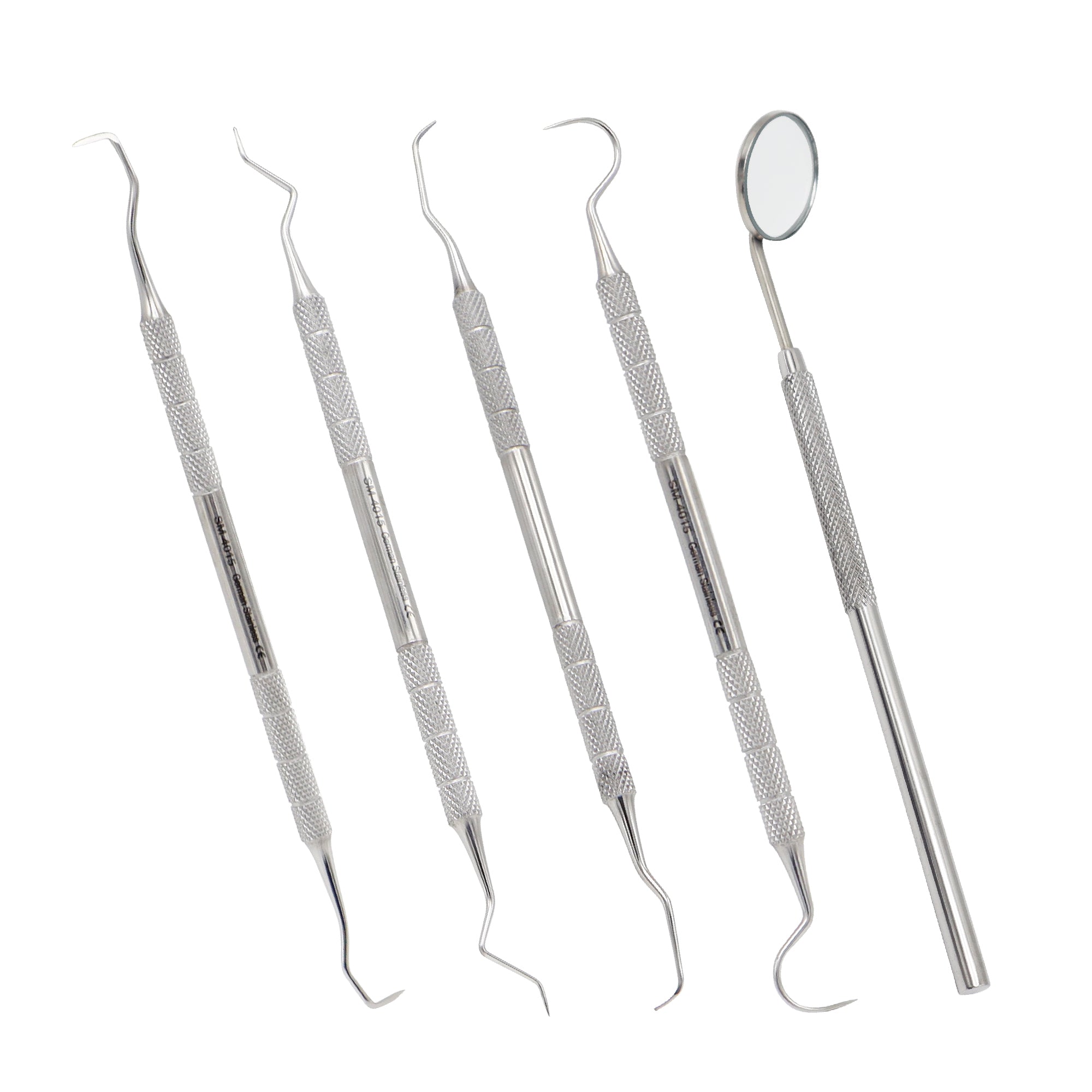 6 Sets- Dental Pick & Mirror Tools Sculpture Instrument Oral Kit - Foto 2