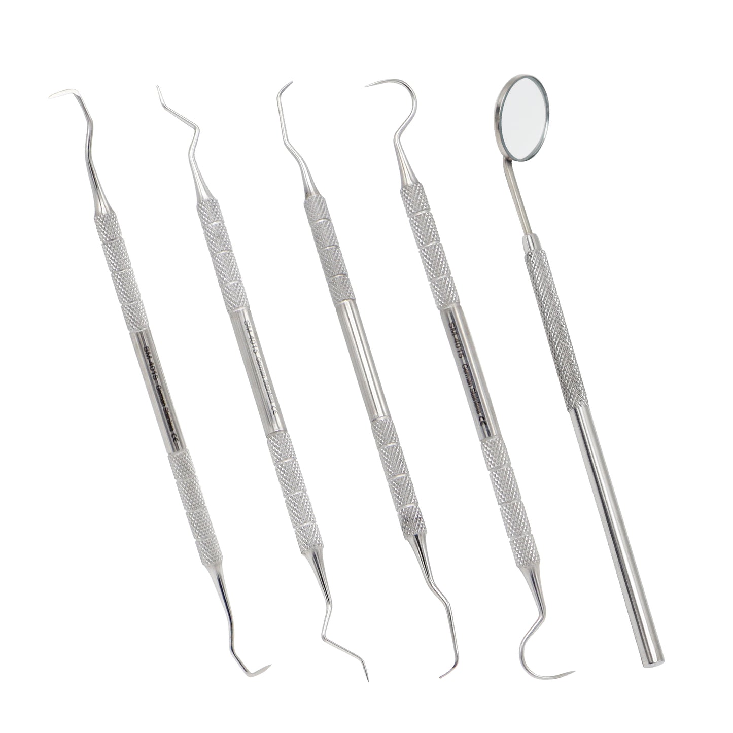 Dental Pick & Mirror Tools Set – Double End Oral Sculpture Instrument Kit