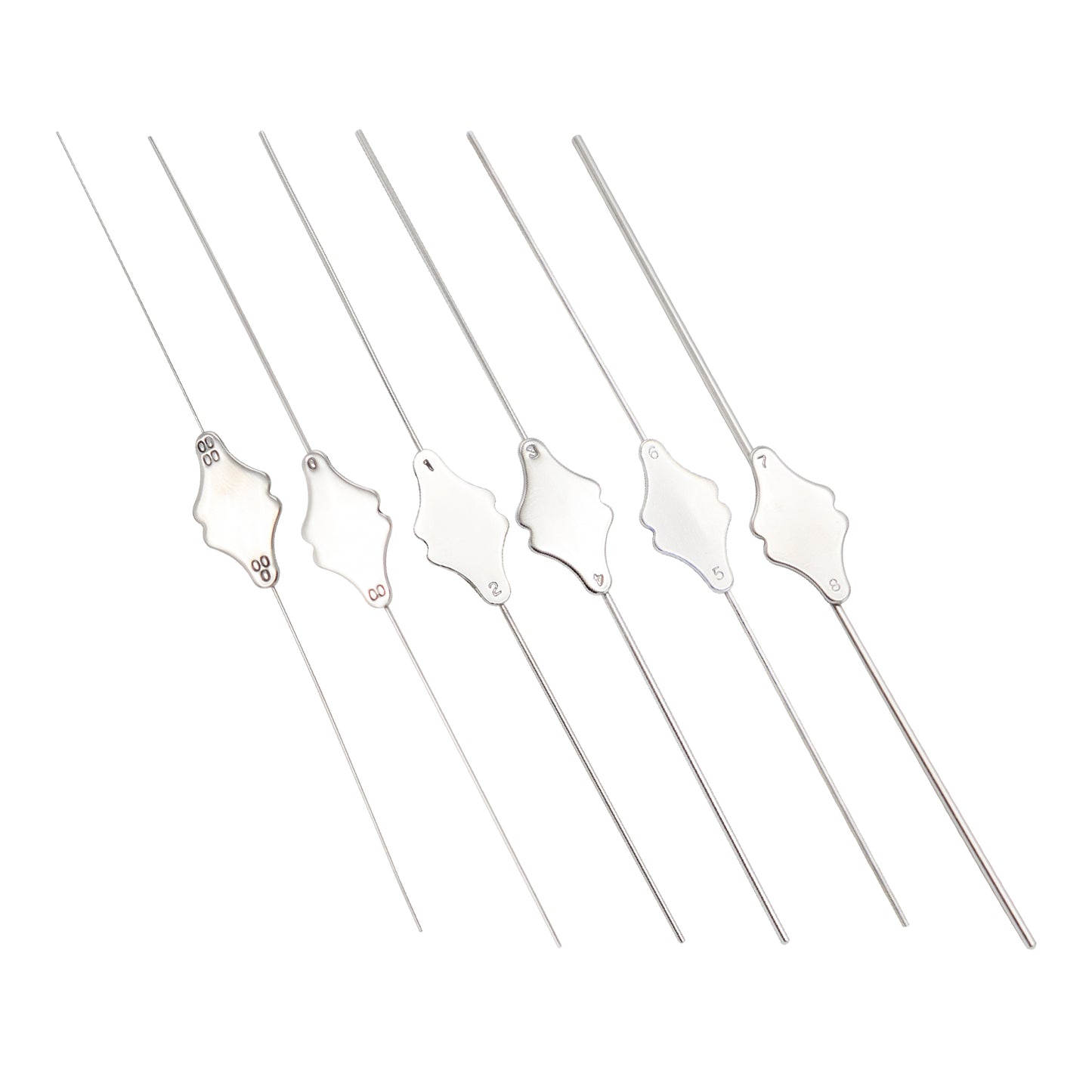 Bowman Lacrimal Probe Set - 6 Pcs