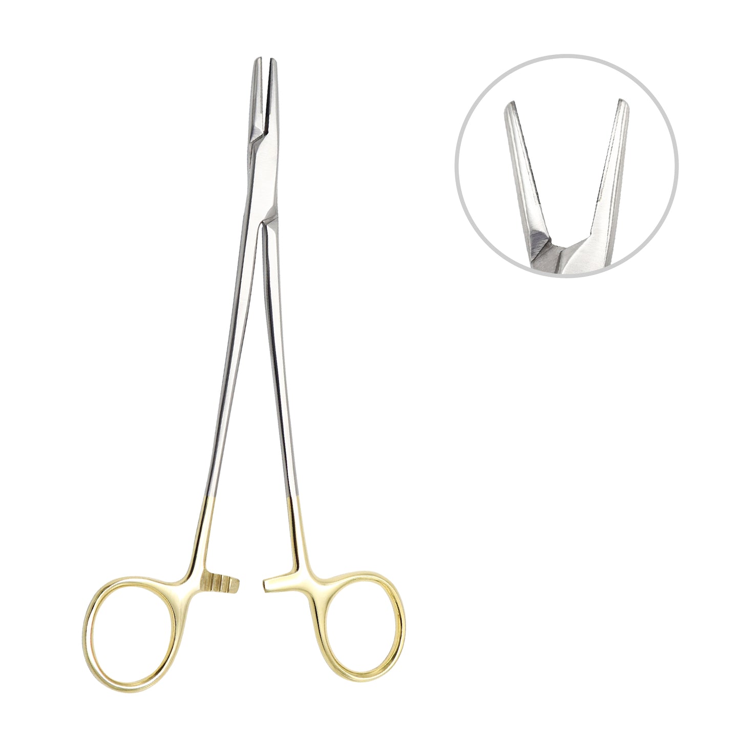 Reusable Mayo Hegar Needle Holder – 20cm Straight | TC Tips