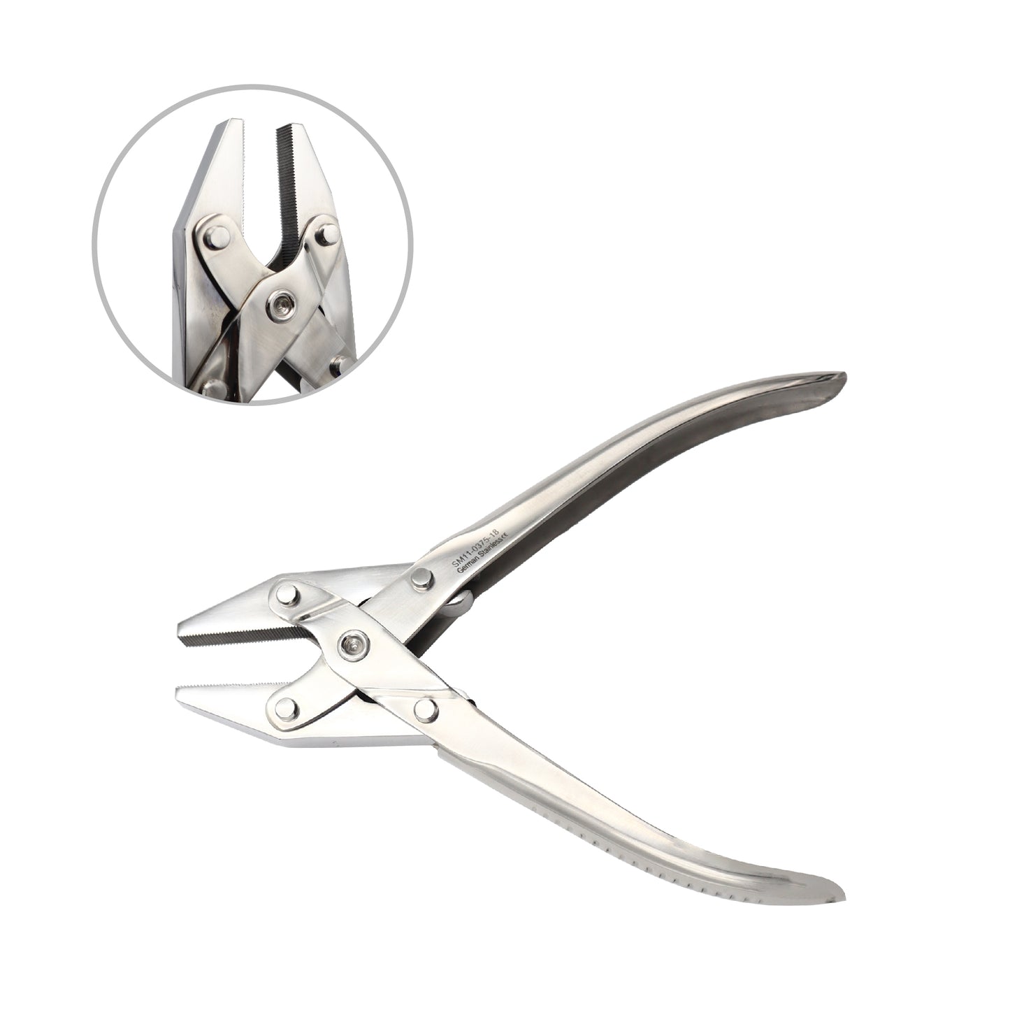 Flat Nose Plier – 18.5 cm | 7 ¼” | Parallel Grip