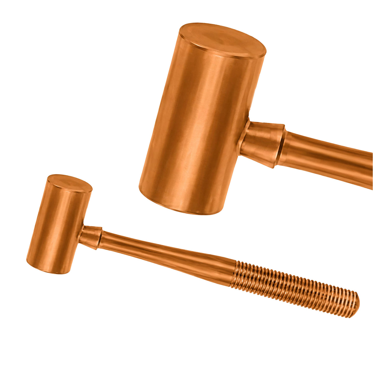 Surgical Bone Mallet – 22cm, 30mm Head, 125g | Copper Finish