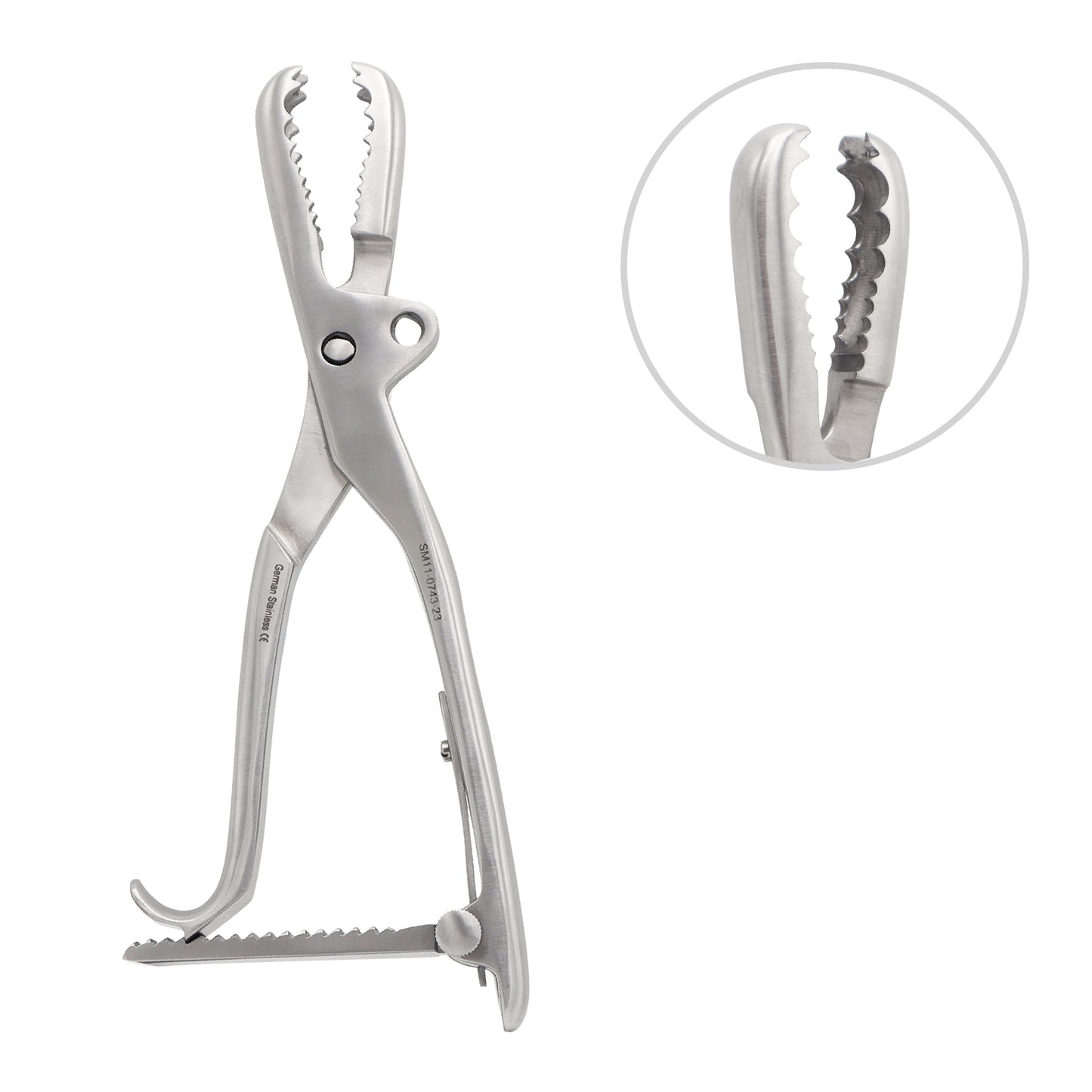 Farabeuf Lambotte Bone Holding Forceps with Ratchet – 23cm
