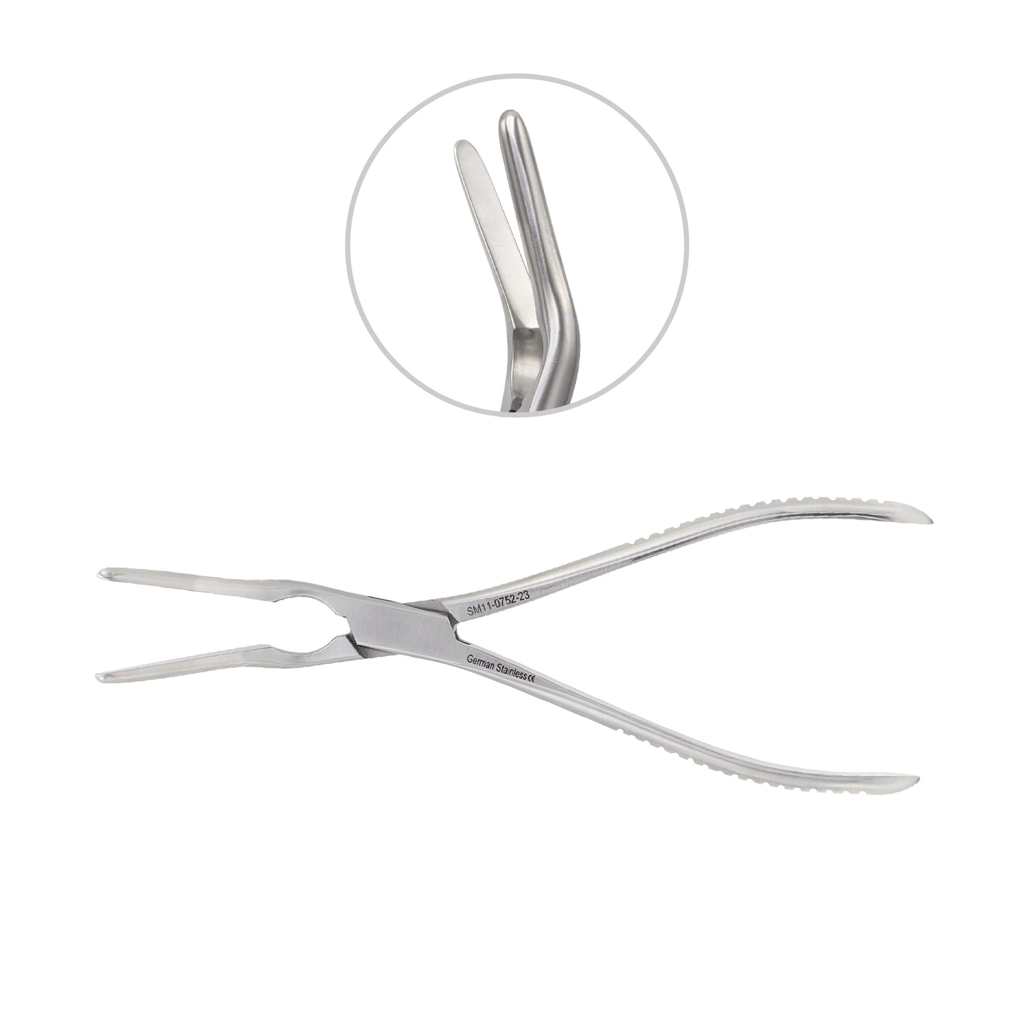 Smooth Jaws Bone Holding Forceps 23cm